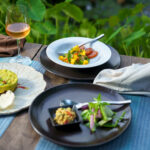 Food at recommended restaurant, Banlle, In Wat Bo in Siem Reap