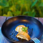 Food at recommended restaurant, Banlle, In Wat Bo in Siem Reap