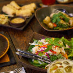 Food at recommended restaurant, Sugar Palm, In Wat Bo in Siem Reap