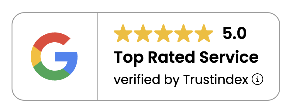 Google Top Rated Service Badge