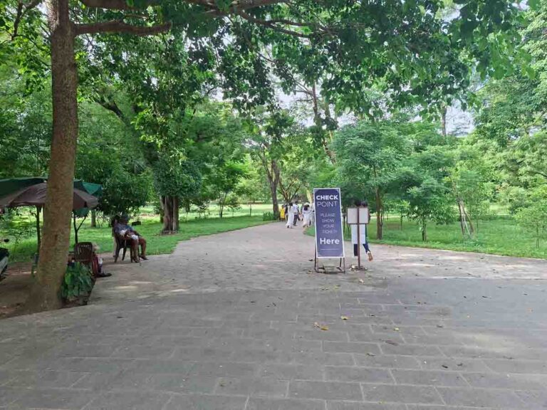 Ticket checkpoint at Angkor Parvis