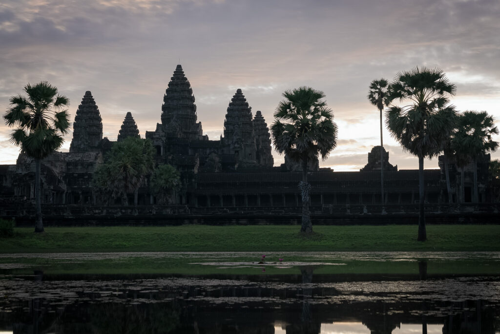 angkor wat at sunrise